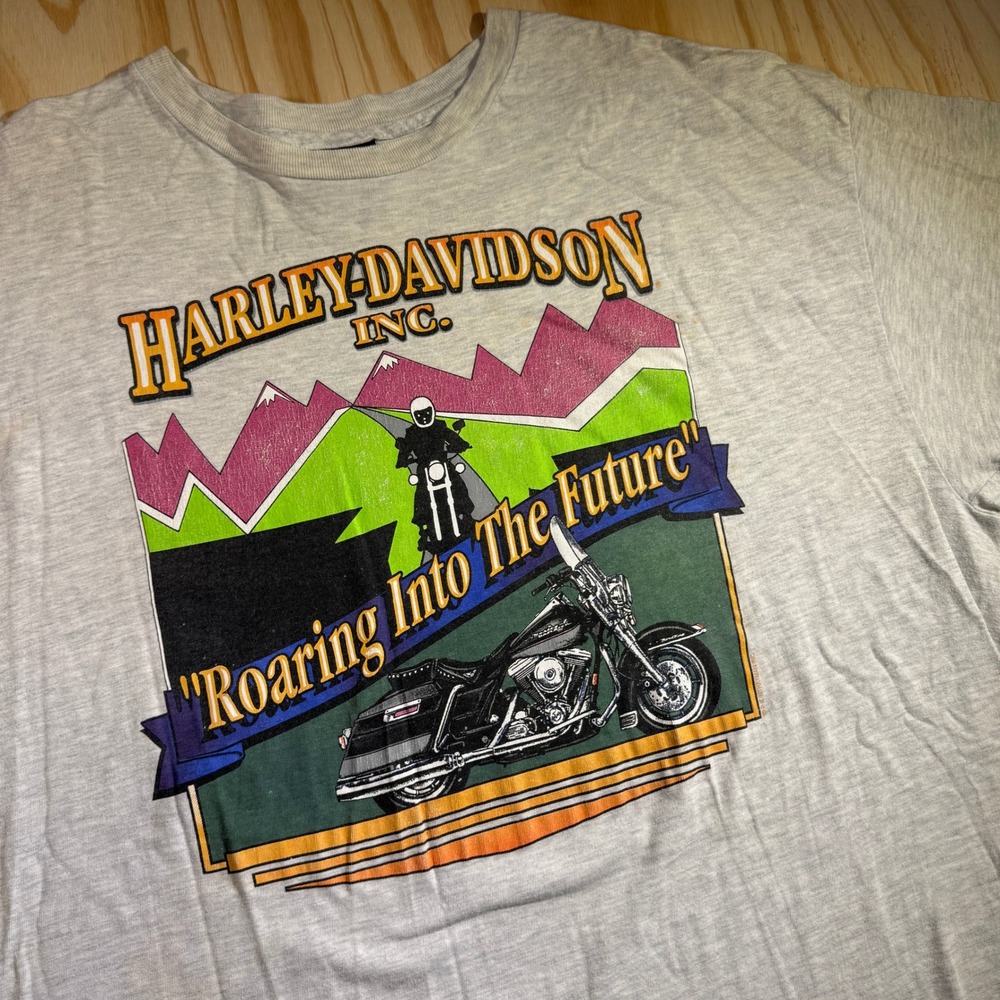 Harley-Davidson Men's Vintage York PA Open House Tee Grey Anniversary Size XXL